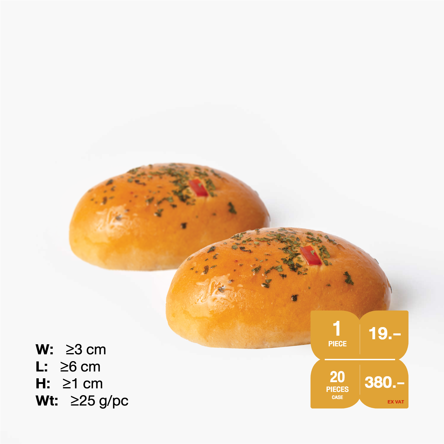 SYNOVA Tuna Filled Bread size M (Case-20pcs)