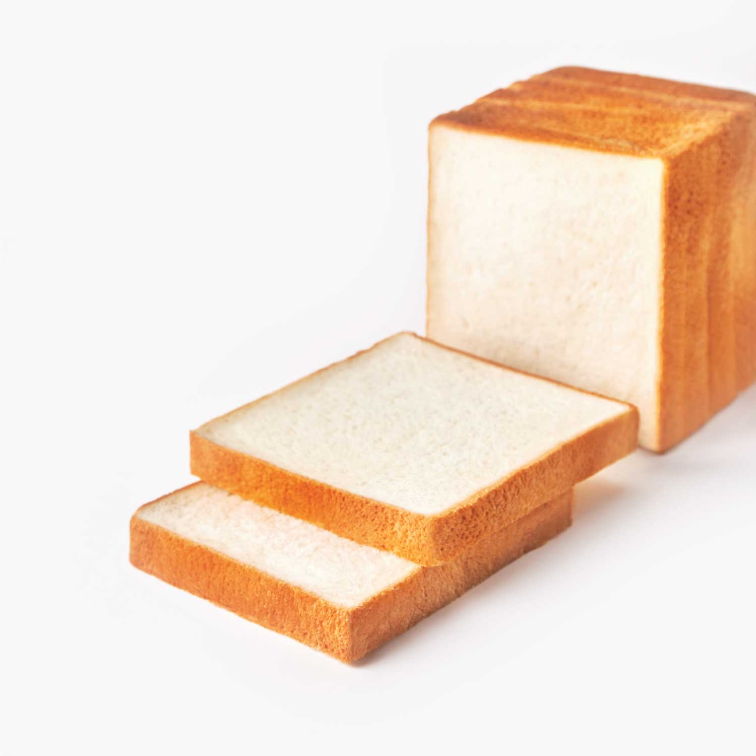 ขนมปังแช่แข็ง : SYNOVA White Sandwich Toast Size M Slice-1.5 cm (ส่ง)
