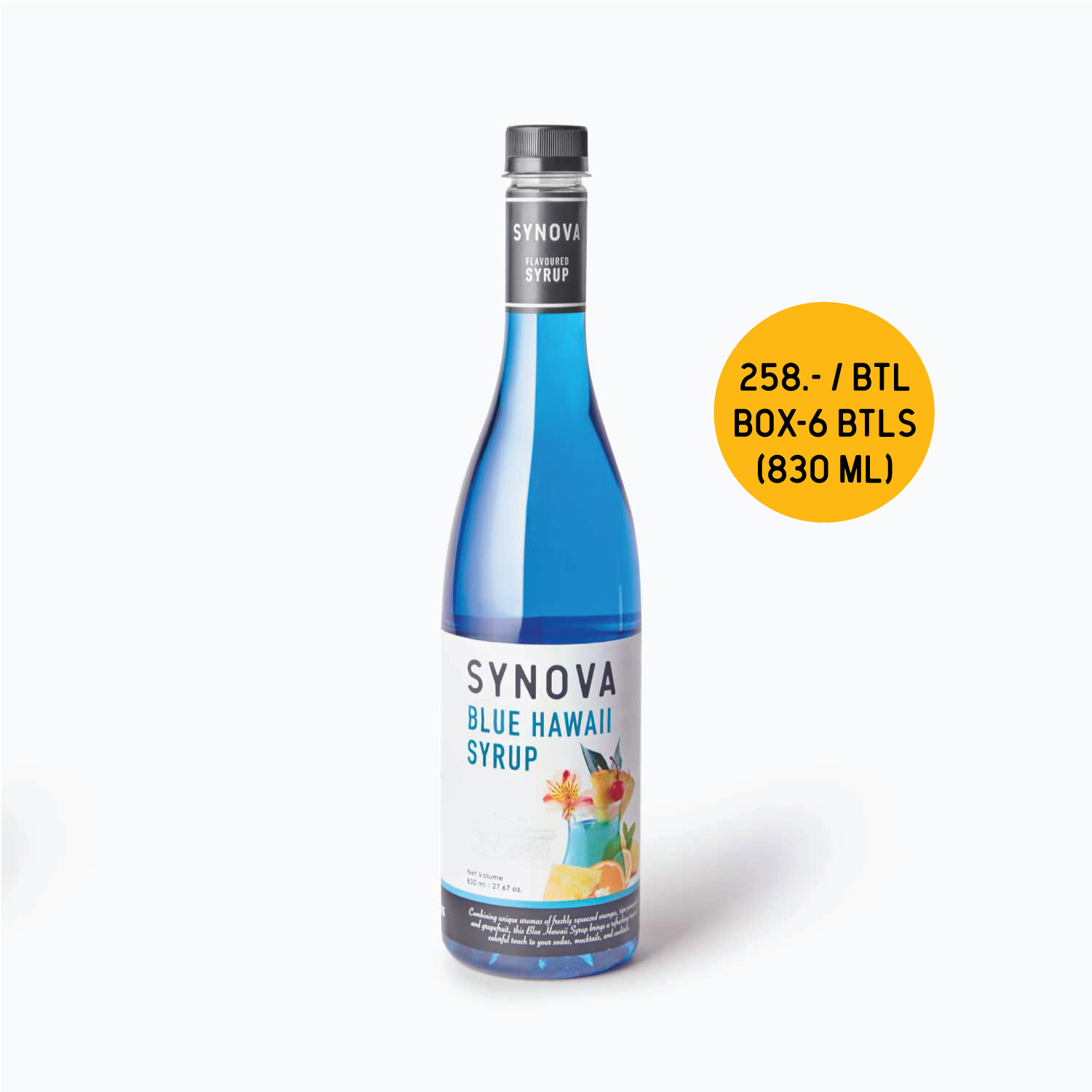 SYNOVA Blue Hawaii Syrup (Box)