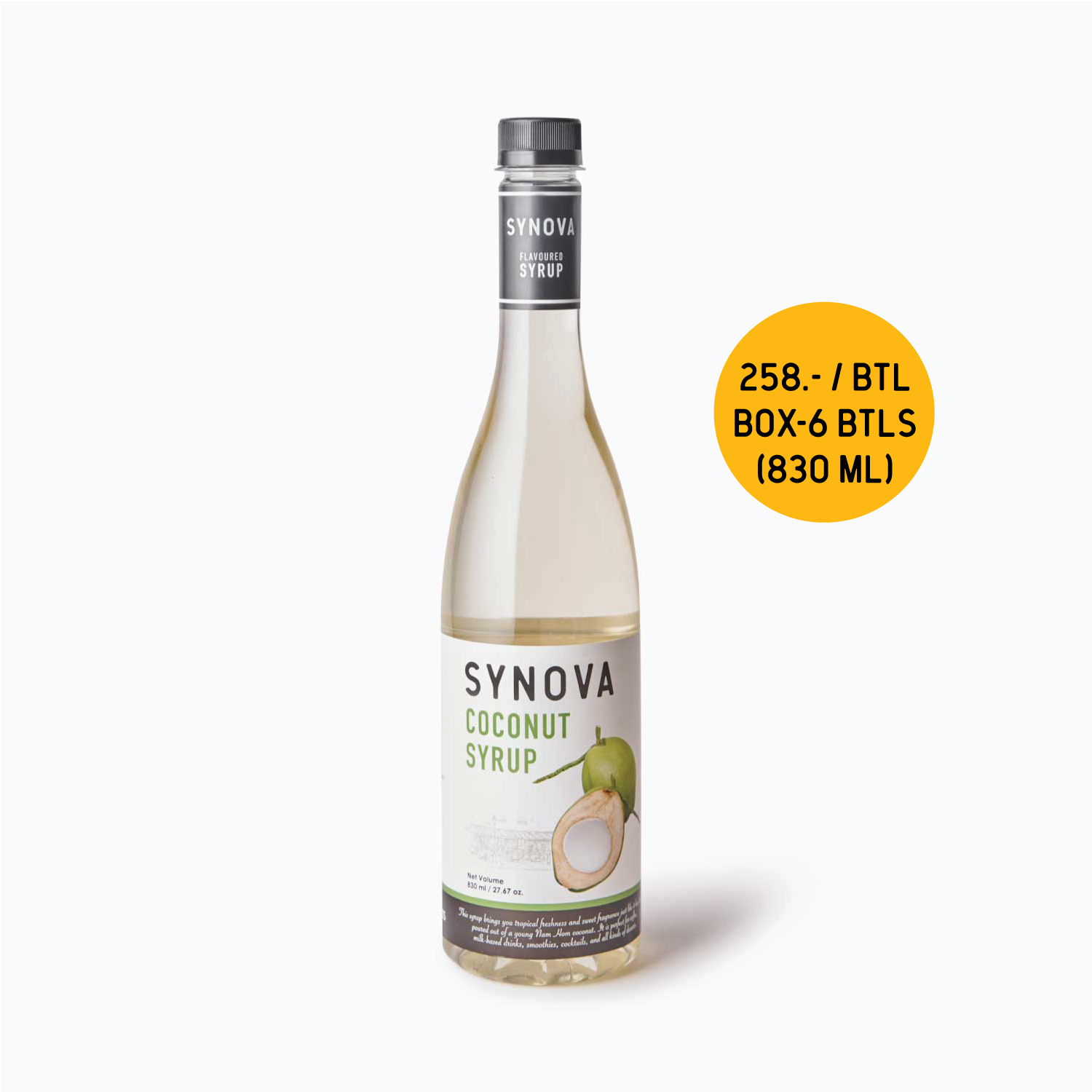 SYNOVA Coconut Syrup (Box)