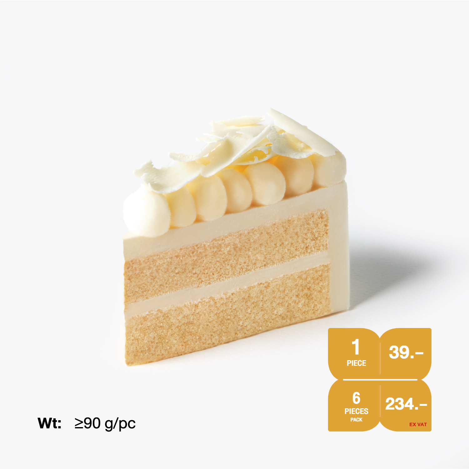 SYNOVA Mini Hokkaido Milk Cake (Size 2 Pound) (Pack)