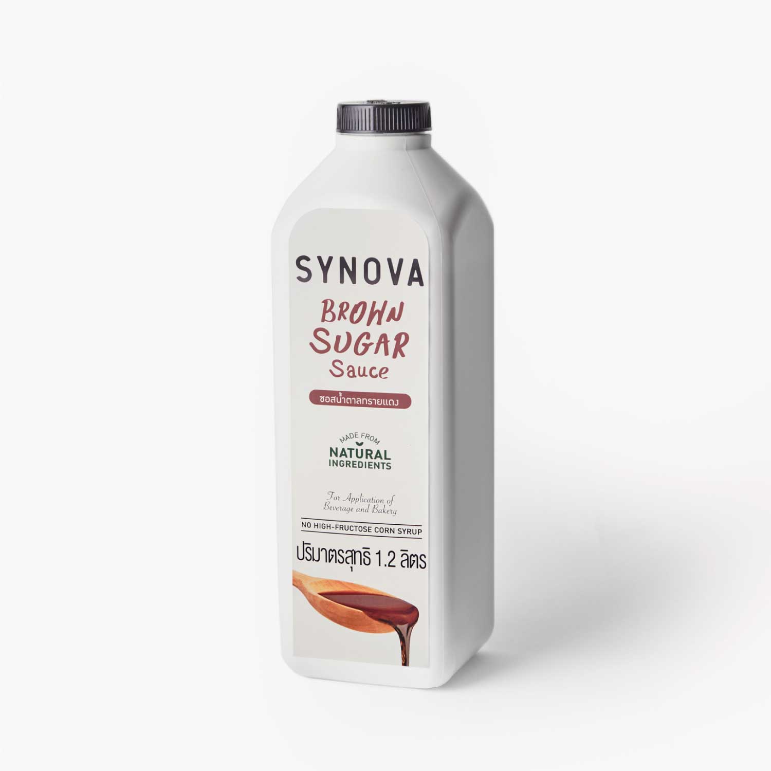 ซอสเข้มข้น : SYNOVA ซอสน้ำตาลทรายแดง (ขวด)