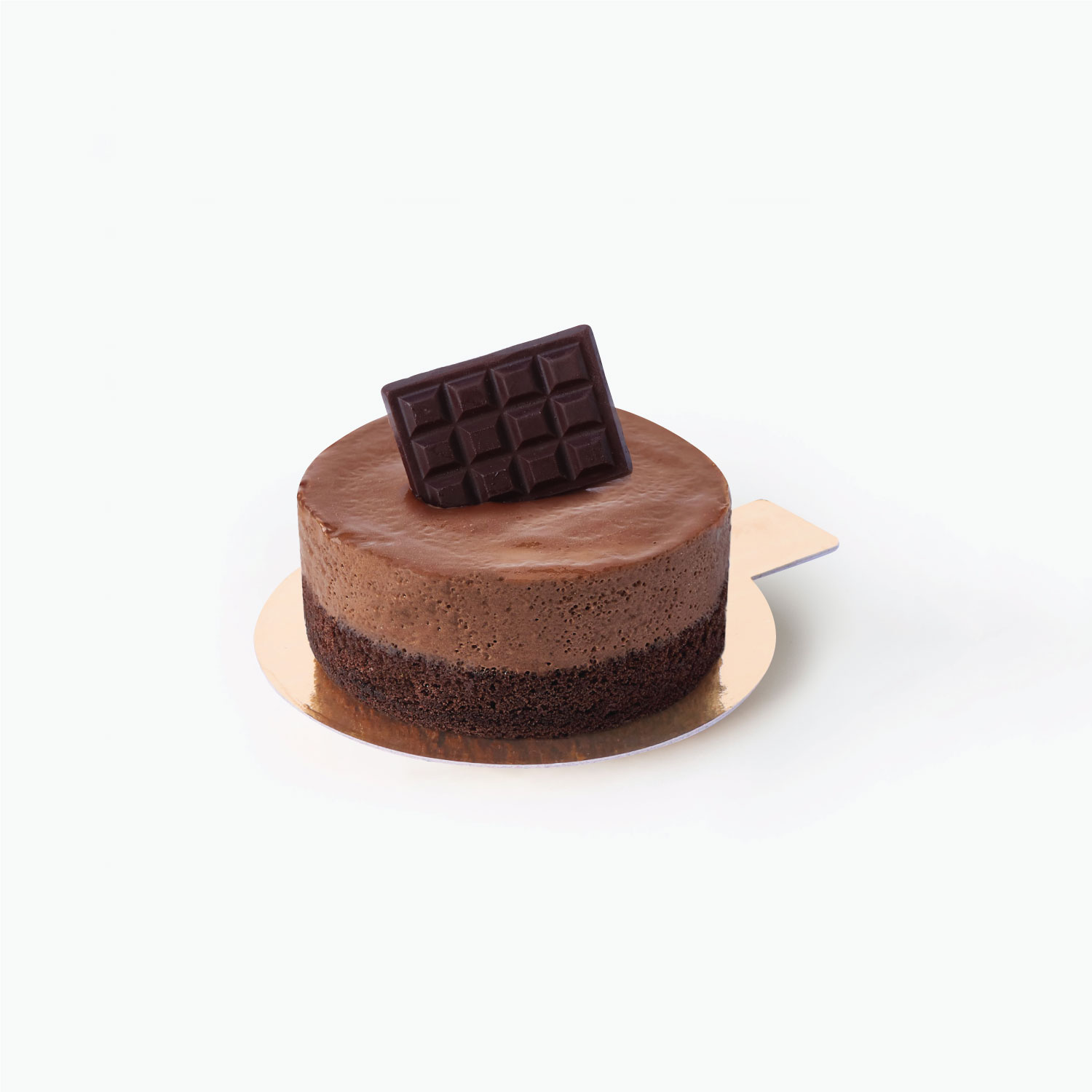 เค้กแช่แข็ง : SYNOVA ช็อกโกแลตมูสเค้ก (ทรงกระบอก) (ยกกล่อง)