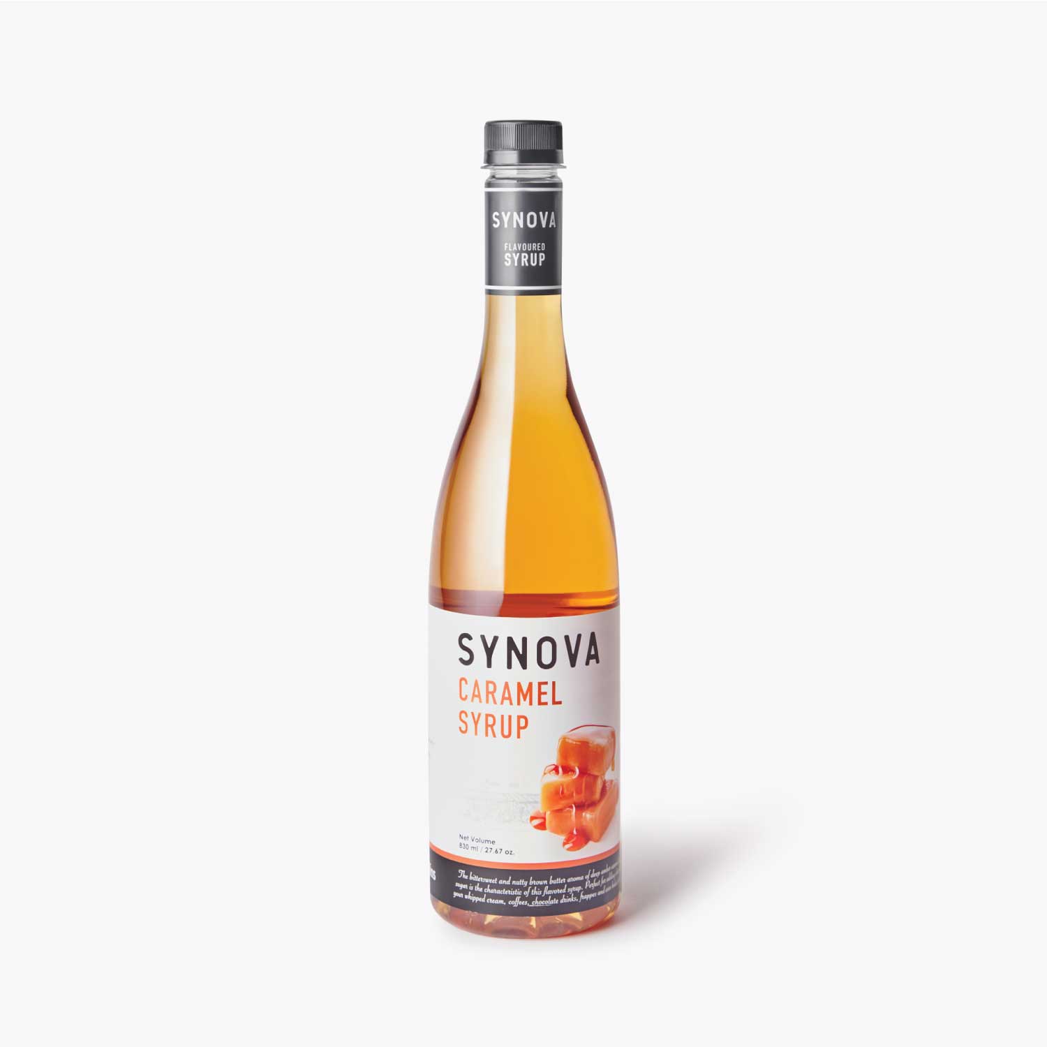 น้ำเชื่อม : SYNOVA Caramel Syrup (ปลีก)