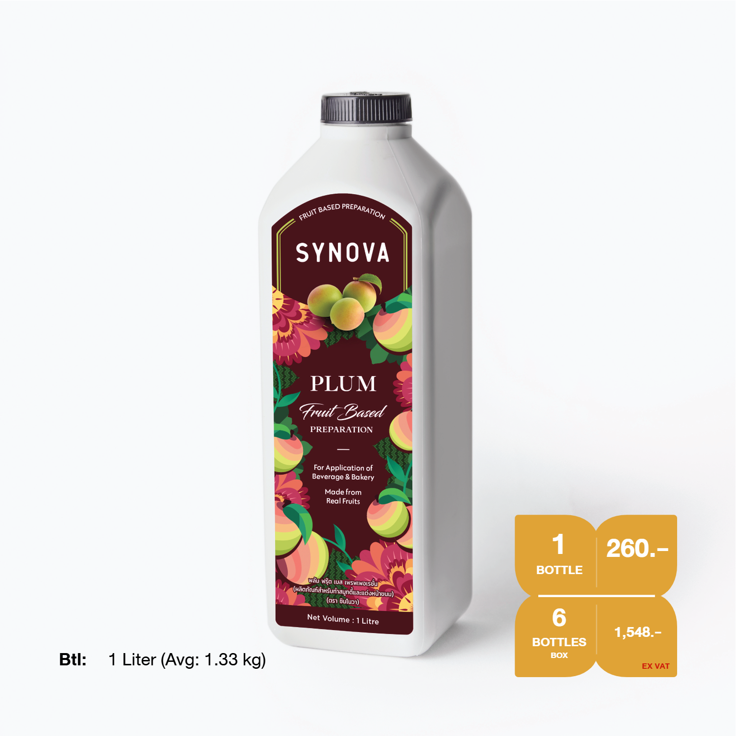 SYNOVA Plum Fruit Based Preparation (Box)