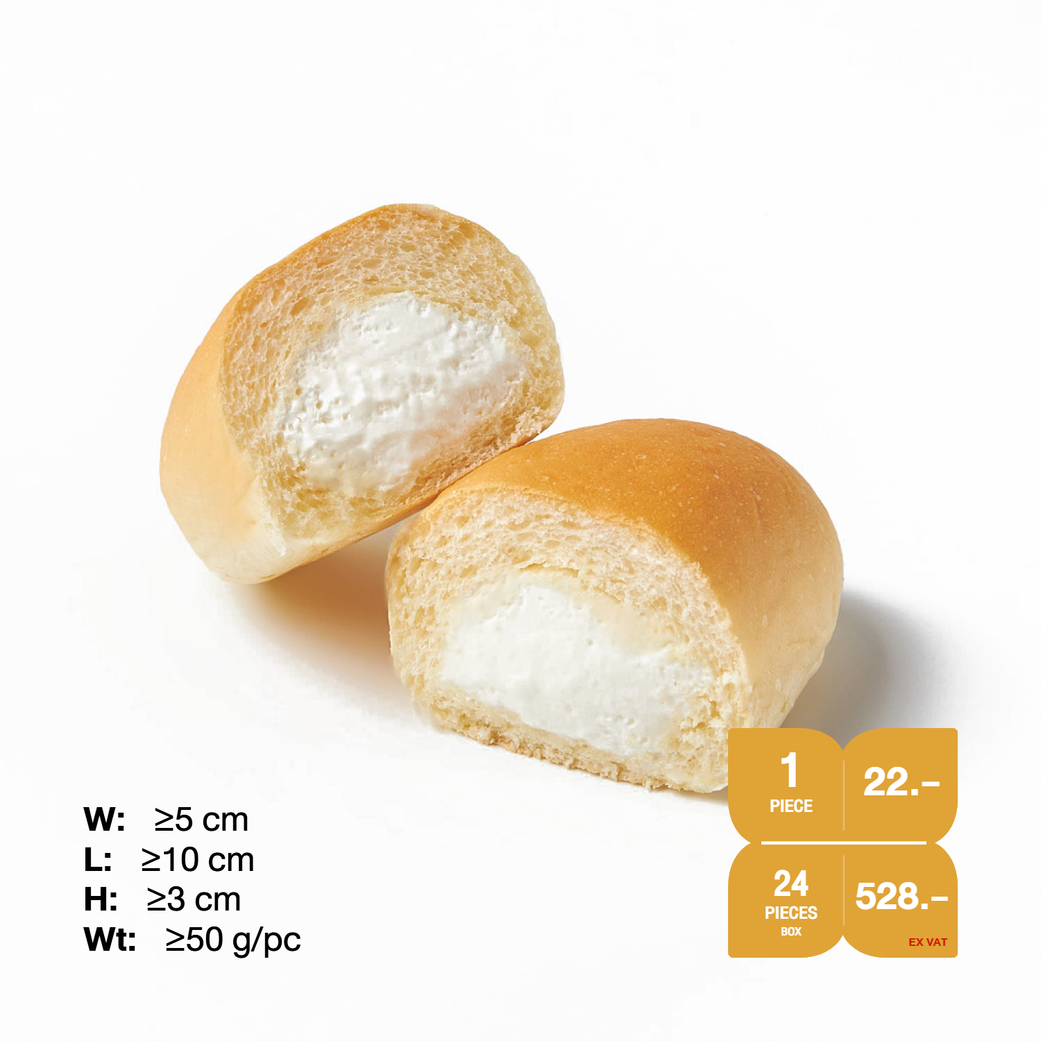 SYNOVA Hokkaido Milk Soft Cream Bun (Box)