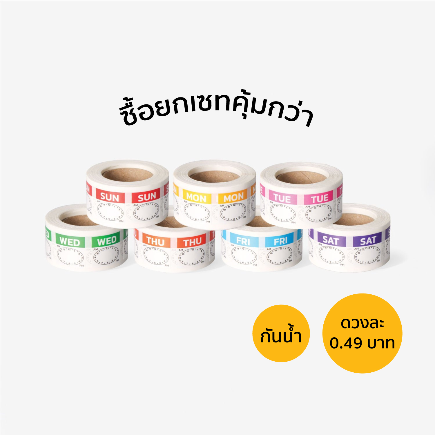 SYNOVA Expiration Date Sticker (Set) Synova Beverage & Bakery