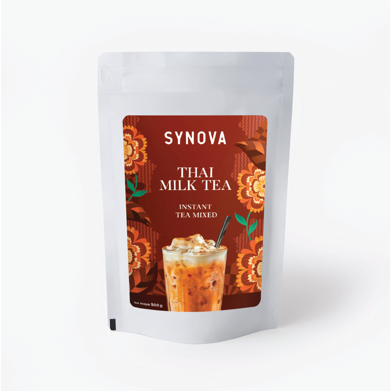 ผงเครื่องดื่มปรุงสำเร็จ : SYNOVA ชาไทยพรีมิกซ์ (ยกกล่อง)