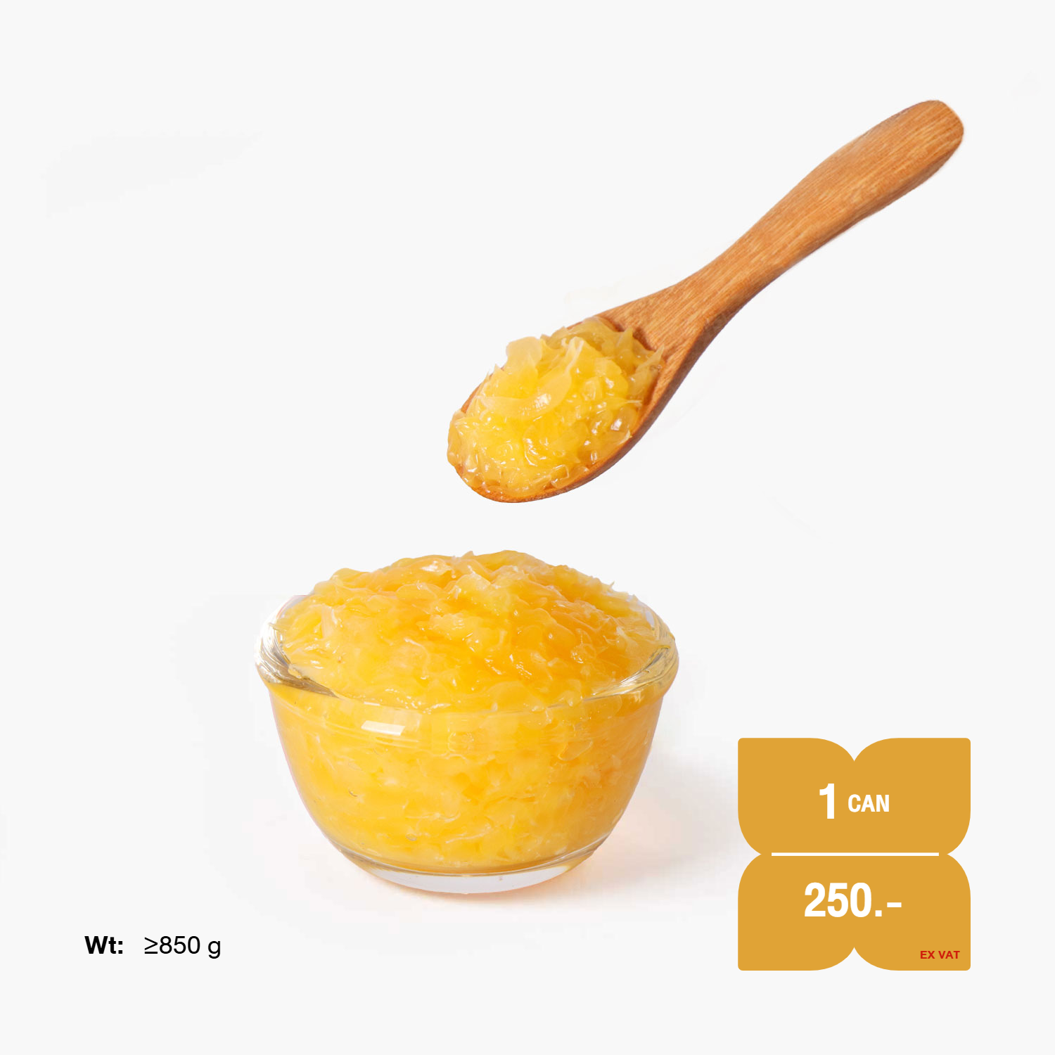 ท็อปปิ้ง SYNOVA : เนื้อส้มในไซรัป (กระป๋อง)